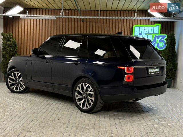 Синий Ленд Ровер Рендж Ровер, объемом двигателя 3 л и пробегом 41 тыс. км за 72500 $, фото 62 на Automoto.ua