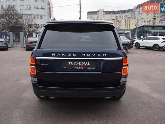 Синий Ленд Ровер Рендж Ровер, объемом двигателя 2.99 л и пробегом 59 тыс. км за 69900 $, фото 6 на Automoto.ua
