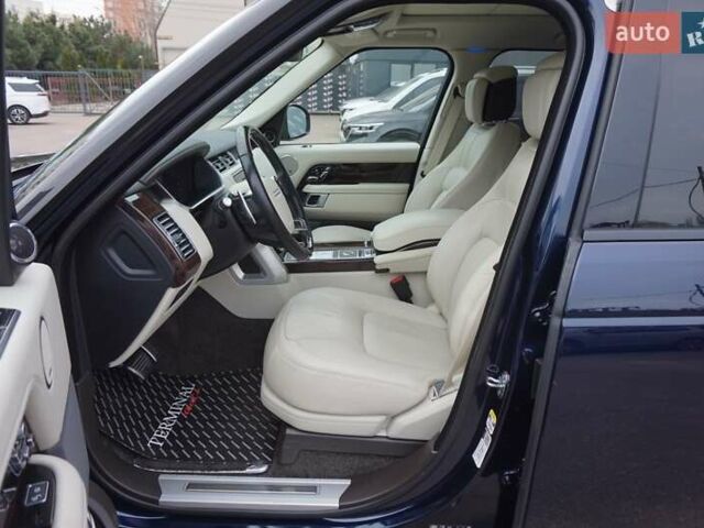 Синий Ленд Ровер Рендж Ровер, объемом двигателя 2.99 л и пробегом 59 тыс. км за 69900 $, фото 22 на Automoto.ua