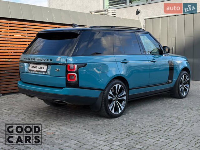 Синий Ленд Ровер Рендж Ровер, объемом двигателя 3 л и пробегом 80 тыс. км за 107000 $, фото 8 на Automoto.ua