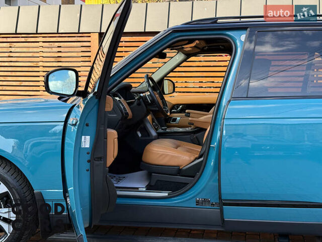 Синий Ленд Ровер Рендж Ровер, объемом двигателя 3 л и пробегом 80 тыс. км за 107000 $, фото 29 на Automoto.ua