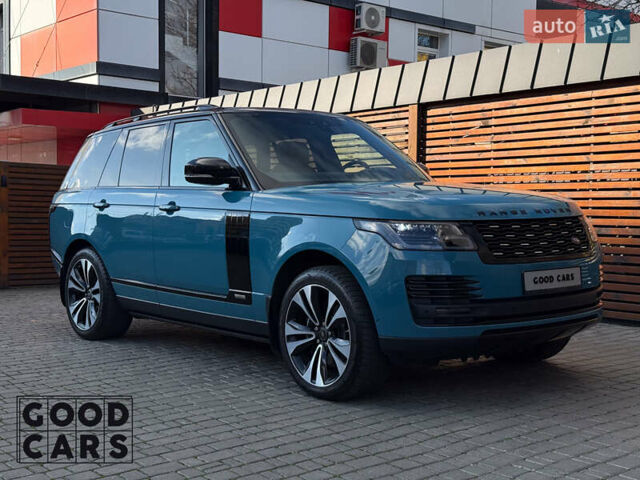 Синий Ленд Ровер Рендж Ровер, объемом двигателя 3 л и пробегом 80 тыс. км за 107000 $, фото 10 на Automoto.ua