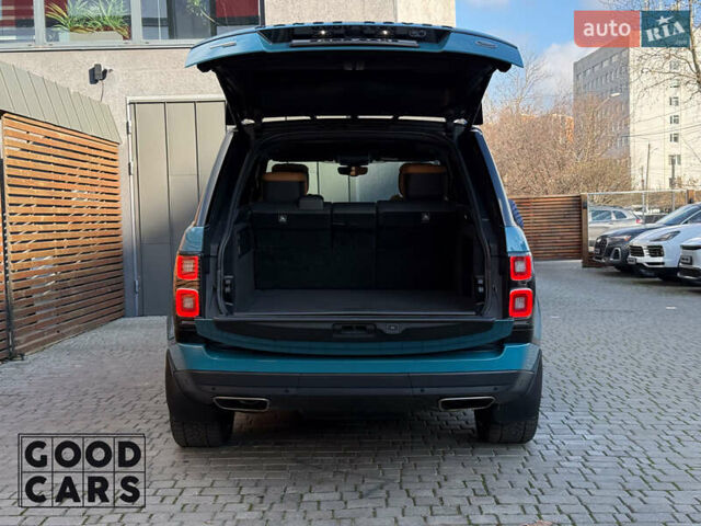 Синий Ленд Ровер Рендж Ровер, объемом двигателя 3 л и пробегом 80 тыс. км за 107000 $, фото 7 на Automoto.ua