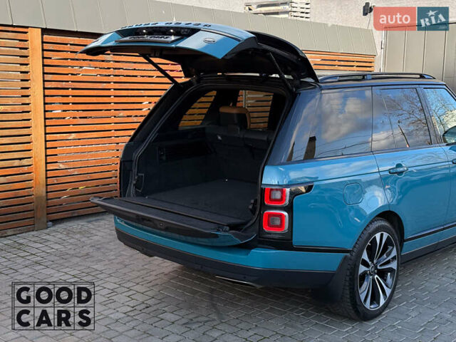 Синий Ленд Ровер Рендж Ровер, объемом двигателя 3 л и пробегом 80 тыс. км за 107000 $, фото 14 на Automoto.ua