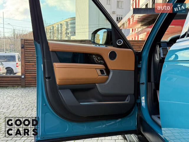 Синий Ленд Ровер Рендж Ровер, объемом двигателя 3 л и пробегом 80 тыс. км за 107000 $, фото 26 на Automoto.ua