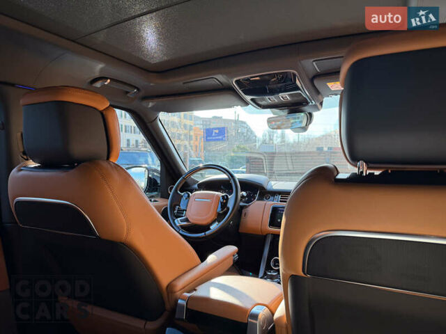 Синий Ленд Ровер Рендж Ровер, объемом двигателя 3 л и пробегом 80 тыс. км за 107000 $, фото 45 на Automoto.ua