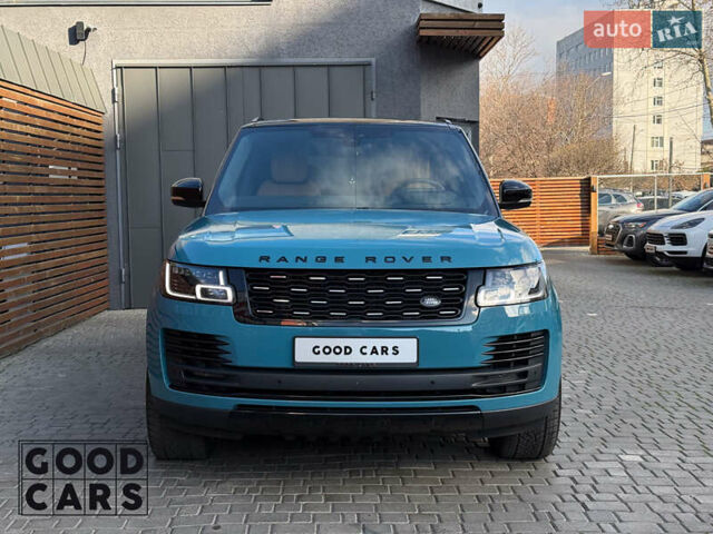 Синий Ленд Ровер Рендж Ровер, объемом двигателя 3 л и пробегом 80 тыс. км за 107000 $, фото 1 на Automoto.ua