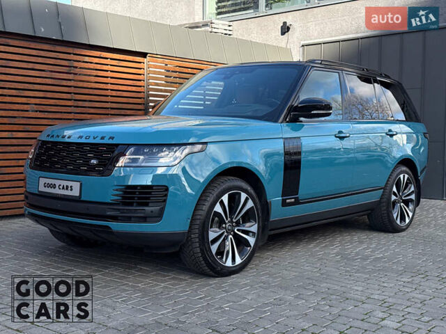 Синий Ленд Ровер Рендж Ровер, объемом двигателя 3 л и пробегом 80 тыс. км за 107000 $, фото 2 на Automoto.ua