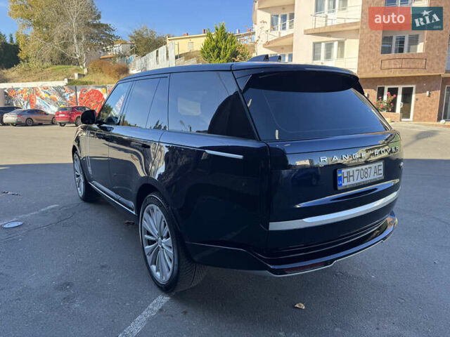 Синий Ленд Ровер Рендж Ровер, объемом двигателя 4.39 л и пробегом 40 тыс. км за 175000 $, фото 23 на Automoto.ua