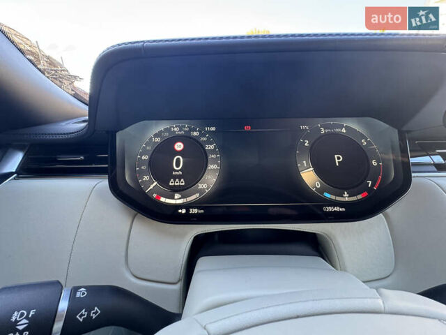 Синий Ленд Ровер Рендж Ровер, объемом двигателя 4.39 л и пробегом 40 тыс. км за 175000 $, фото 7 на Automoto.ua