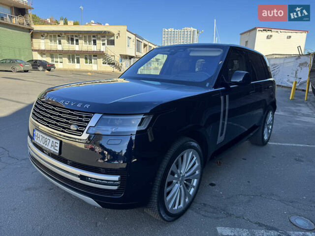 Синий Ленд Ровер Рендж Ровер, объемом двигателя 4.39 л и пробегом 40 тыс. км за 175000 $, фото 2 на Automoto.ua