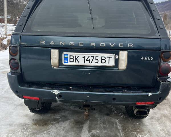 Зеленый Ленд Ровер Рендж Ровер, объемом двигателя 4.55 л и пробегом 400 тыс. км за 6000 $, фото 3 на Automoto.ua