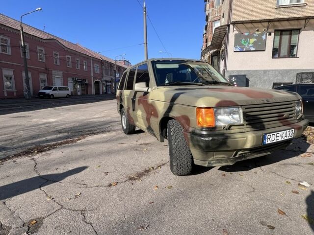 Зеленый Ленд Ровер Рендж Ровер, объемом двигателя 2.5 л и пробегом 282 тыс. км за 3500 $, фото 1 на Automoto.ua