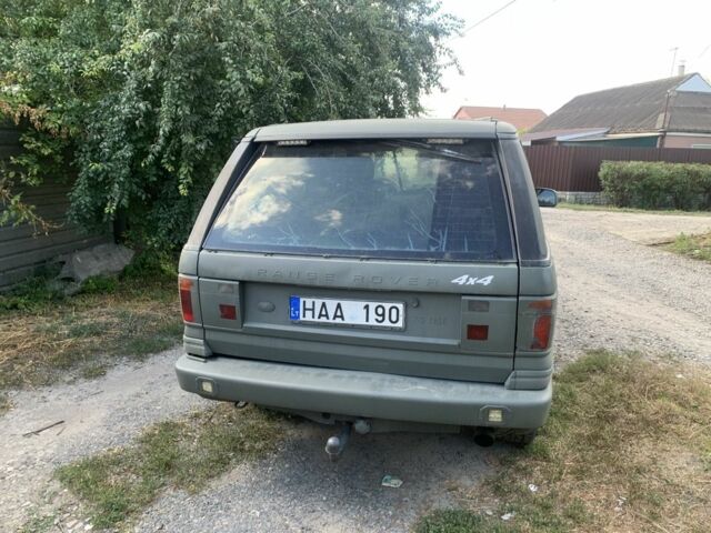 Зеленый Ленд Ровер Рендж Ровер, объемом двигателя 2.5 л и пробегом 250 тыс. км за 3784 $, фото 3 на Automoto.ua