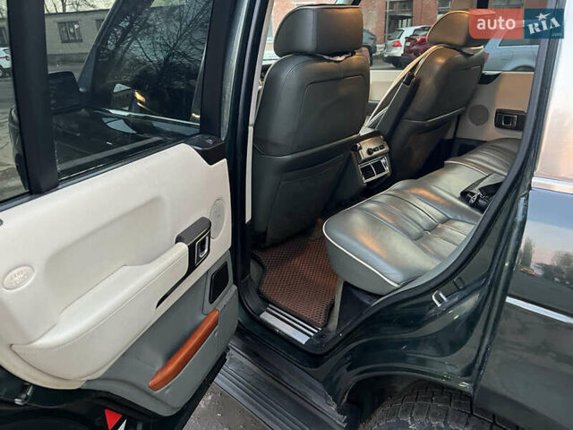 Зелений Ленд Ровер Рендж Ровер, об'ємом двигуна 2.9 л та пробігом 468 тис. км за 10500 $, фото 12 на Automoto.ua