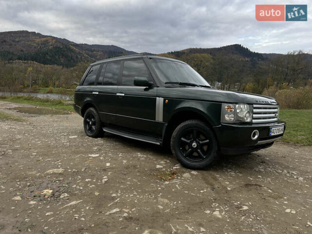 Ленд Ровер Рендж Ровер 2002 в Стрые на Automoto.ua Зеленый Ленд Ровер Рендж Ровер, объемом двигателя 2.93 л и пробегом 440 тыс. км за 7900 $, фото 4 на Automoto.ua