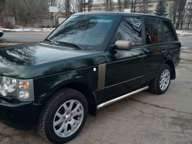 Зелений Ленд Ровер Рендж Ровер, об'ємом двигуна 4.4 л та пробігом 306 тис. км за 12400 $, фото 1 на Automoto.ua