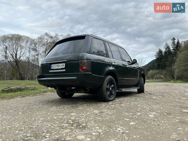 Ленд Ровер Рендж Ровер 2002 в Стрые на Automoto.ua Зеленый Ленд Ровер Рендж Ровер, объемом двигателя 2.93 л и пробегом 440 тыс. км за 7900 $, фото 6 на Automoto.ua