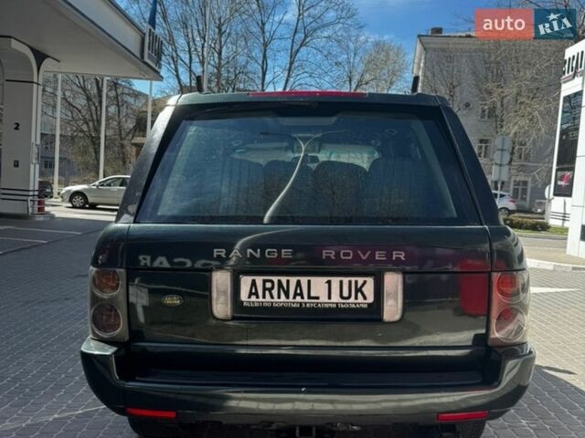 Зеленый Ленд Ровер Рендж Ровер, объемом двигателя 3 л и пробегом 360 тыс. км за 6000 $, фото 3 на Automoto.ua