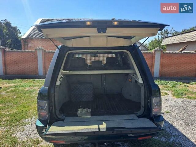 Зелений Ленд Ровер Рендж Ровер, об'ємом двигуна 4.4 л та пробігом 312 тис. км за 9000 $, фото 5 на Automoto.ua