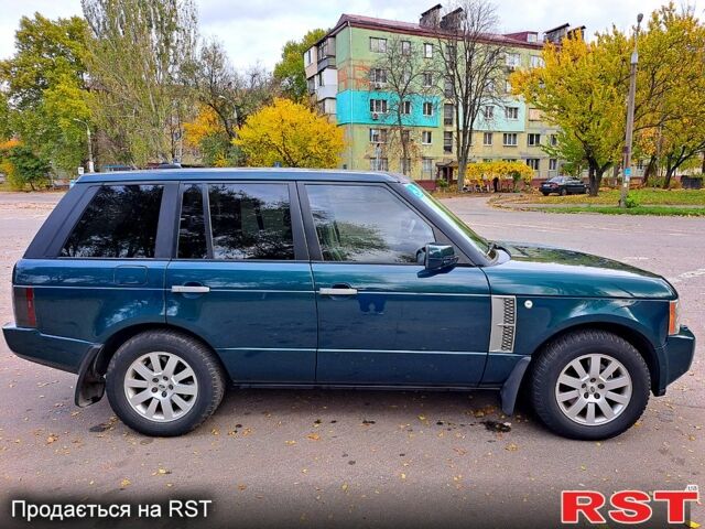 Зелений Ленд Ровер Рендж Ровер, об'ємом двигуна 4.4 л та пробігом 313 тис. км за 9500 $, фото 4 на Automoto.ua