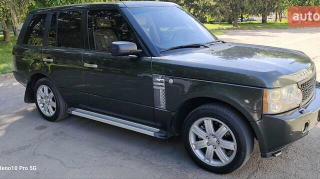 Зеленый Ленд Ровер Рендж Ровер, объемом двигателя 3 л и пробегом 427 тыс. км за 11300 $, фото 12 на Automoto.ua