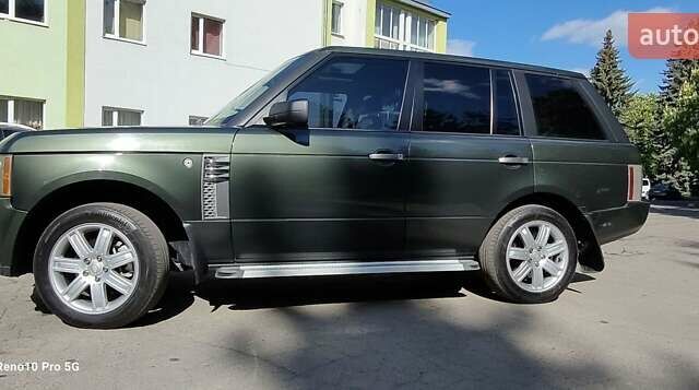 Зеленый Ленд Ровер Рендж Ровер, объемом двигателя 3 л и пробегом 427 тыс. км за 11300 $, фото 6 на Automoto.ua