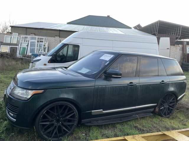 Зеленый Ленд Ровер Рендж Ровер, объемом двигателя 3 л и пробегом 130 тыс. км за 16000 $, фото 4 на Automoto.ua