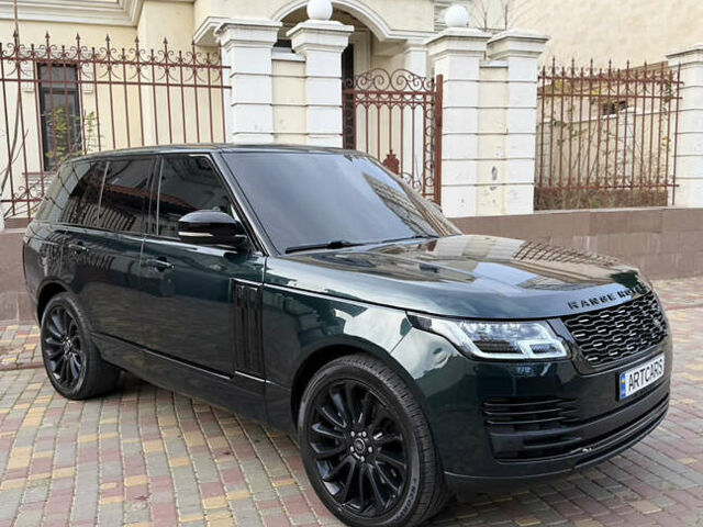 Зеленый Ленд Ровер Рендж Ровер, объемом двигателя 5 л и пробегом 168 тыс. км за 29900 $, фото 9 на Automoto.ua