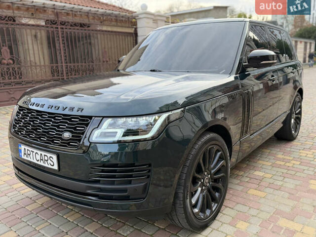 Зеленый Ленд Ровер Рендж Ровер, объемом двигателя 5 л и пробегом 168 тыс. км за 29900 $, фото 2 на Automoto.ua