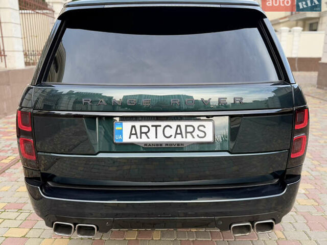 Зеленый Ленд Ровер Рендж Ровер, объемом двигателя 5 л и пробегом 168 тыс. км за 29900 $, фото 13 на Automoto.ua