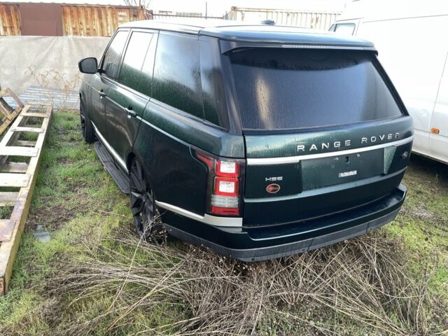 Зеленый Ленд Ровер Рендж Ровер, объемом двигателя 3 л и пробегом 130 тыс. км за 16000 $, фото 2 на Automoto.ua