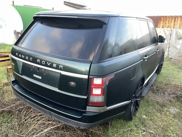 Зеленый Ленд Ровер Рендж Ровер, объемом двигателя 3 л и пробегом 130 тыс. км за 16000 $, фото 3 на Automoto.ua