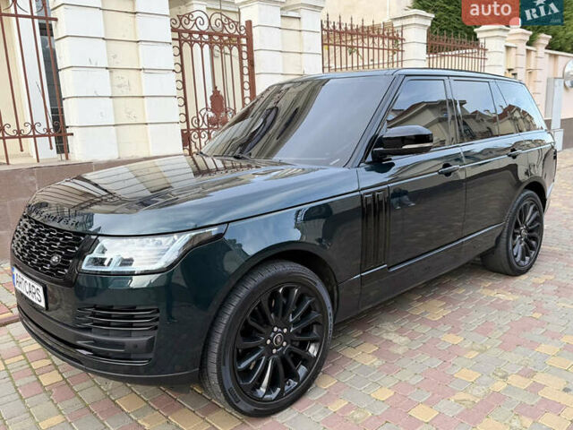 Зеленый Ленд Ровер Рендж Ровер, объемом двигателя 5 л и пробегом 168 тыс. км за 29900 $, фото 6 на Automoto.ua