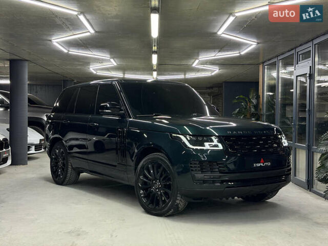 Зеленый Ленд Ровер Рендж Ровер, объемом двигателя 5 л и пробегом 169 тыс. км за 29900 $, фото 1 на Automoto.ua