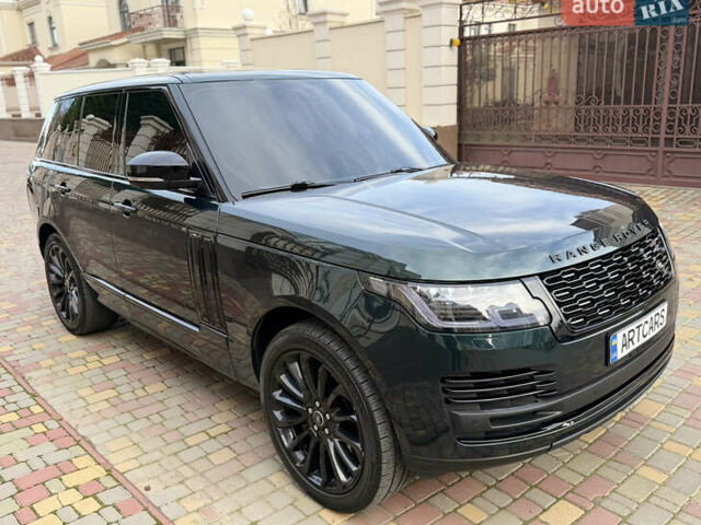 Зеленый Ленд Ровер Рендж Ровер, объемом двигателя 5 л и пробегом 168 тыс. км за 29900 $, фото 7 на Automoto.ua