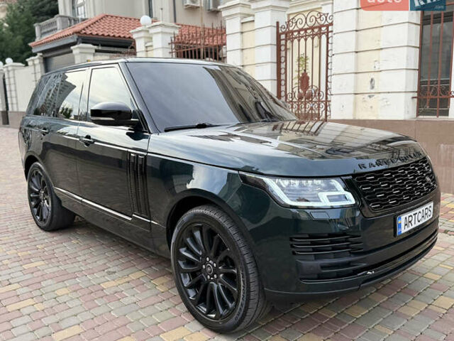 Зеленый Ленд Ровер Рендж Ровер, объемом двигателя 5 л и пробегом 168 тыс. км за 29900 $, фото 4 на Automoto.ua