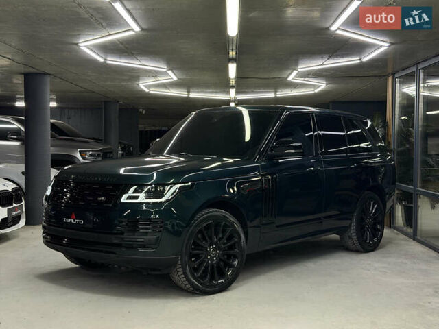 Зеленый Ленд Ровер Рендж Ровер, объемом двигателя 5 л и пробегом 169 тыс. км за 29900 $, фото 6 на Automoto.ua