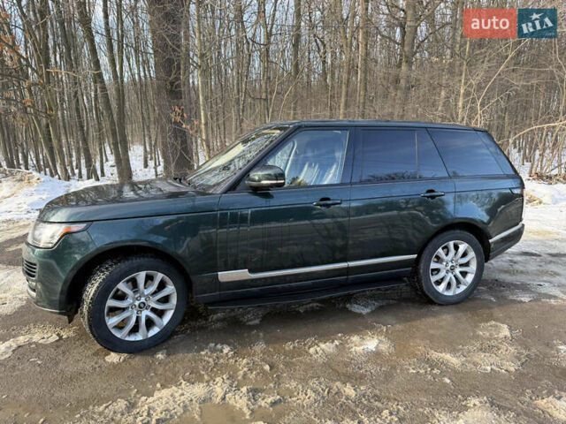 Зелений Ленд Ровер Рендж Ровер, об'ємом двигуна 3 л та пробігом 130 тис. км за 24600 $, фото 4 на Automoto.ua