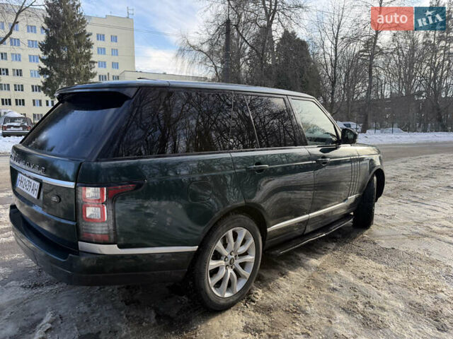 Зелений Ленд Ровер Рендж Ровер, об'ємом двигуна 3 л та пробігом 130 тис. км за 24600 $, фото 7 на Automoto.ua