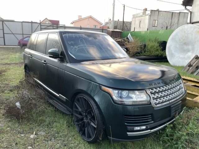 Зеленый Ленд Ровер Рендж Ровер, объемом двигателя 3 л и пробегом 130 тыс. км за 16000 $, фото 1 на Automoto.ua