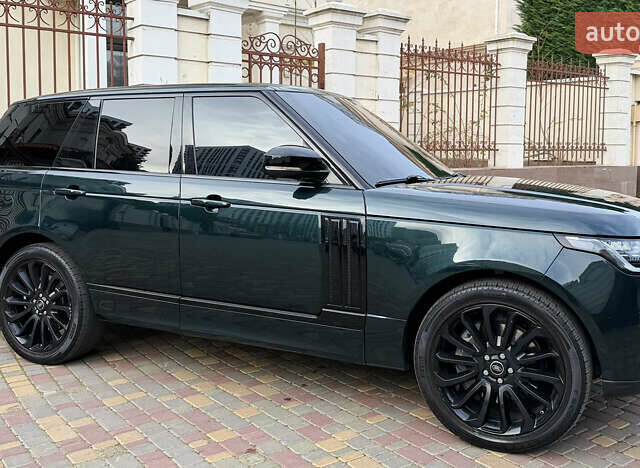 Зеленый Ленд Ровер Рендж Ровер, объемом двигателя 5 л и пробегом 168 тыс. км за 29900 $, фото 10 на Automoto.ua