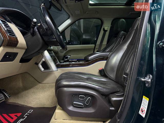 Зеленый Ленд Ровер Рендж Ровер, объемом двигателя 5 л и пробегом 169 тыс. км за 29900 $, фото 19 на Automoto.ua