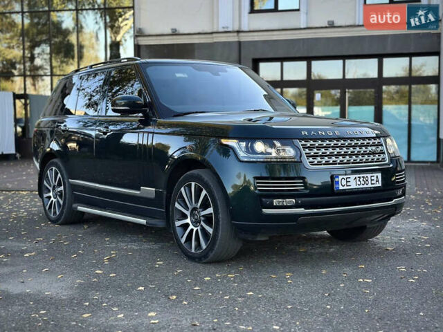 Ленд Ровер Рендж Ровер 2014 в Черновцах на Automoto.ua Зеленый Ленд Ровер Рендж Ровер, объемом двигателя 4.37 л и пробегом 240 тыс. км за 32000 $, фото 1 на Automoto.ua