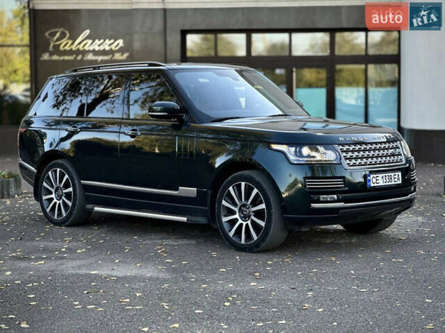 Ленд Ровер Рендж Ровер 2014 в Черновцах на Automoto.ua Зеленый Ленд Ровер Рендж Ровер, объемом двигателя 4.37 л и пробегом 240 тыс. км за 32000 $, фото 18 на Automoto.ua