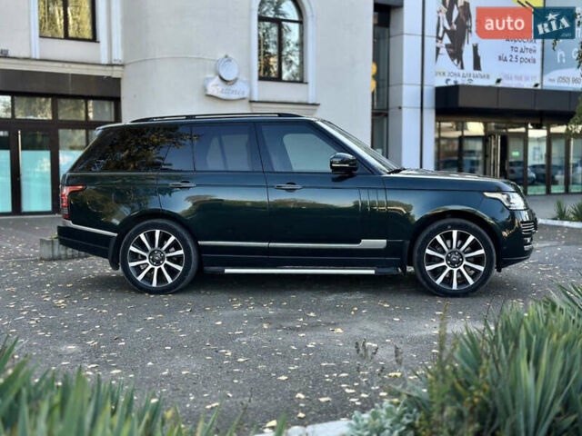 Ленд Ровер Рендж Ровер 2014 в Черновцах на Automoto.ua Зеленый Ленд Ровер Рендж Ровер, объемом двигателя 4.37 л и пробегом 240 тыс. км за 32000 $, фото 4 на Automoto.ua