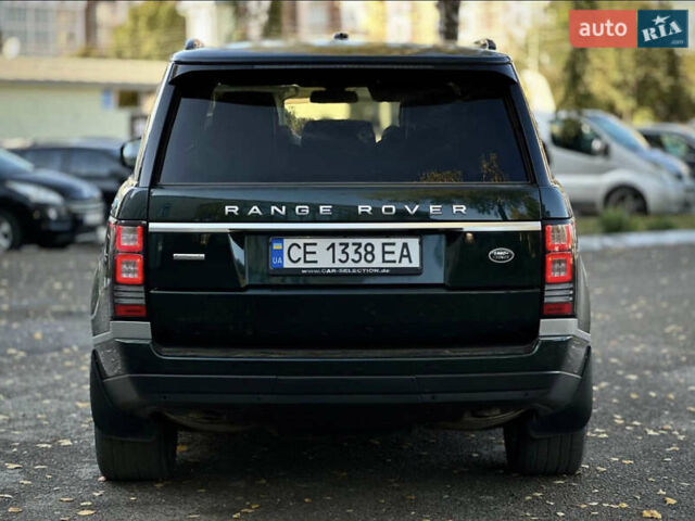Ленд Ровер Рендж Ровер 2014 в Черновцах на Automoto.ua Зеленый Ленд Ровер Рендж Ровер, объемом двигателя 4.37 л и пробегом 240 тыс. км за 32000 $, фото 2 на Automoto.ua