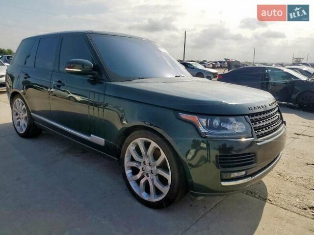 Зеленый Ленд Ровер Рендж Ровер, объемом двигателя 2.99 л и пробегом 297 тыс. км за 20000 $, фото 3 на Automoto.ua