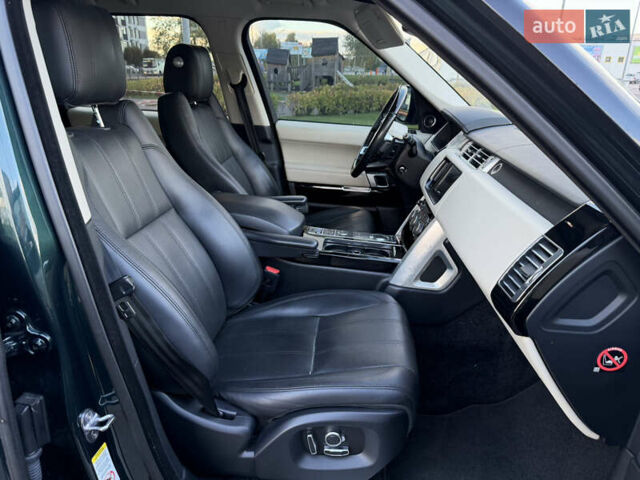 Зеленый Ленд Ровер Рендж Ровер, объемом двигателя 5 л и пробегом 140 тыс. км за 35900 $, фото 17 на Automoto.ua