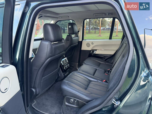 Зеленый Ленд Ровер Рендж Ровер, объемом двигателя 5 л и пробегом 140 тыс. км за 35900 $, фото 11 на Automoto.ua